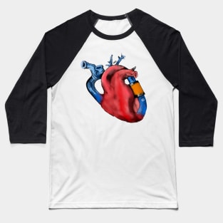Carabiner Heart Baseball T-Shirt